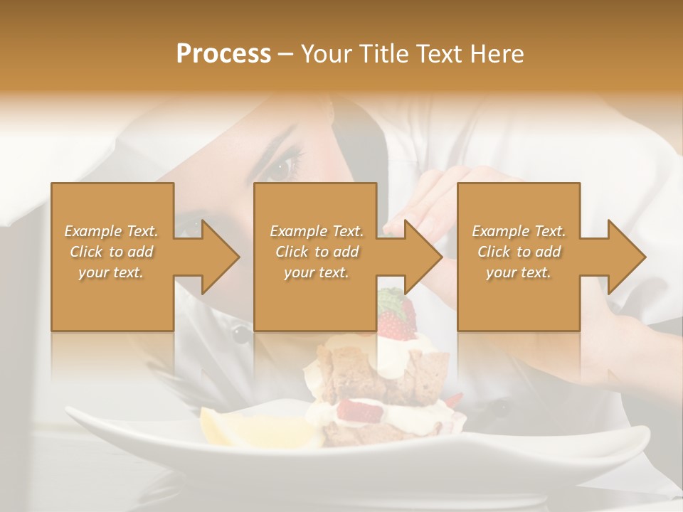 Decoration White Closeup PowerPoint Template