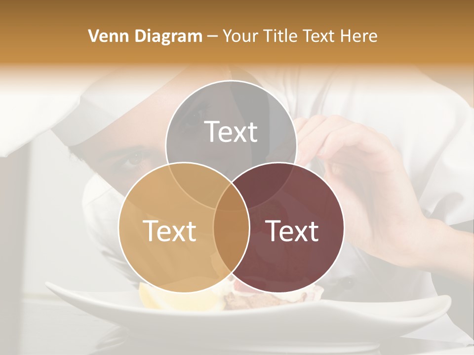 Decoration White Closeup PowerPoint Template