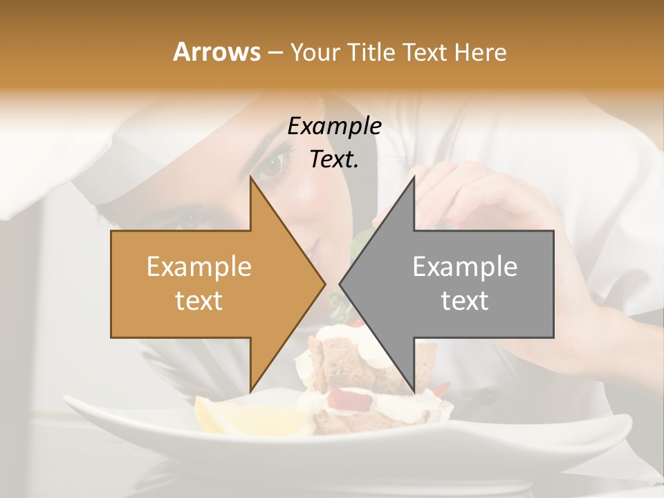 Decoration White Closeup PowerPoint Template