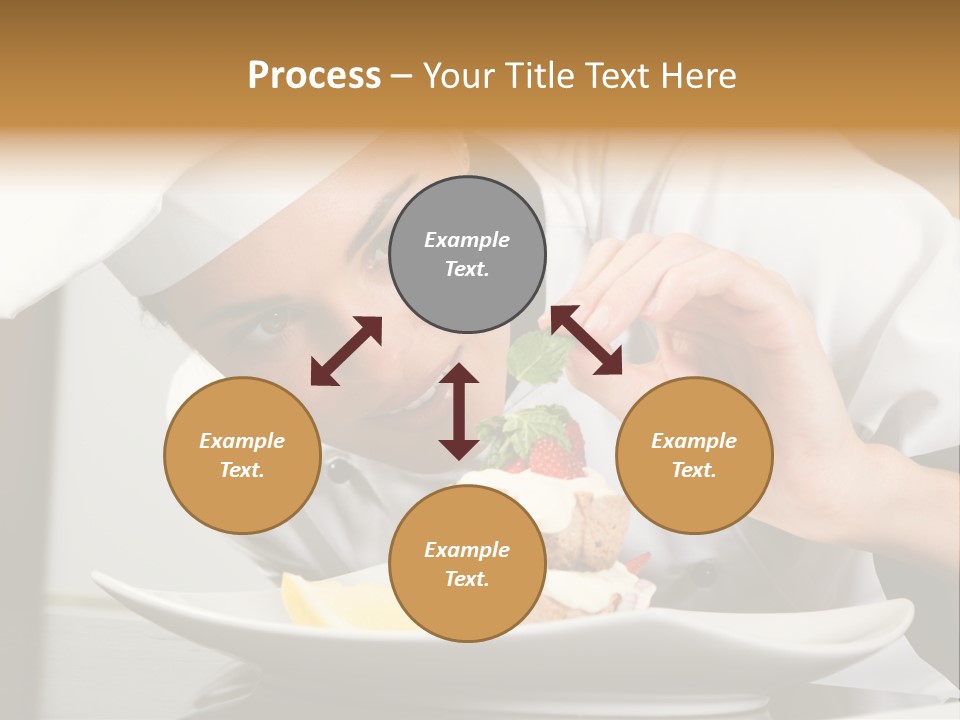 Decoration White Closeup PowerPoint Template