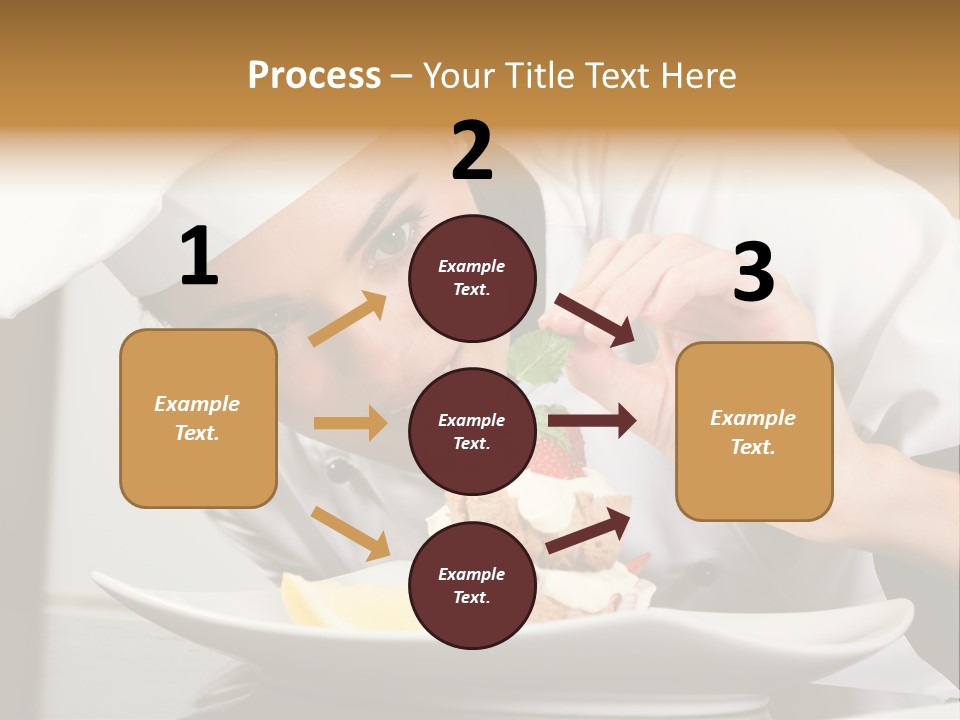 Decoration White Closeup PowerPoint Template