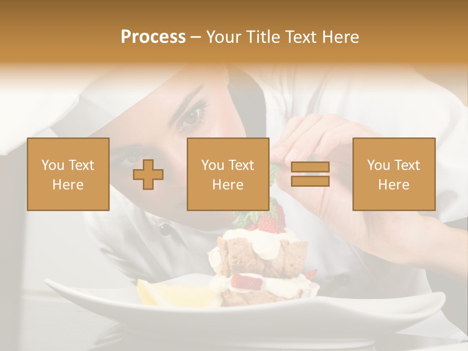 Decoration White Closeup PowerPoint Template