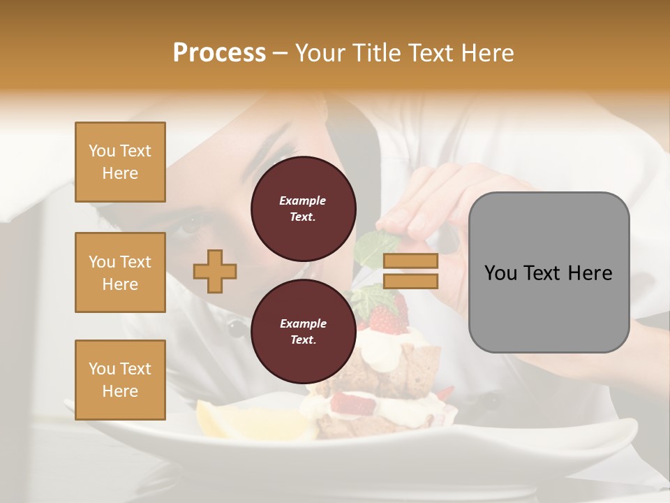 Decoration White Closeup PowerPoint Template