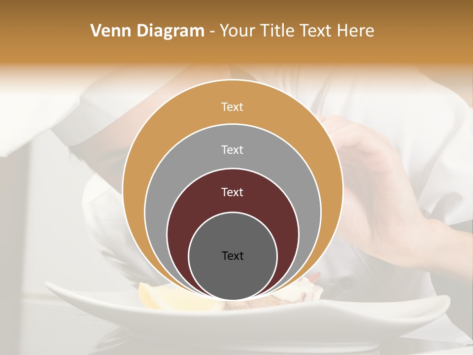 Decoration White Closeup PowerPoint Template