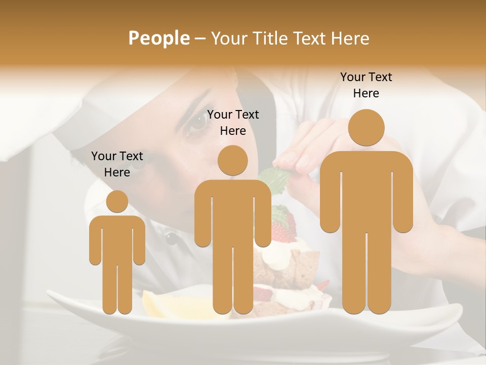 Decoration White Closeup PowerPoint Template