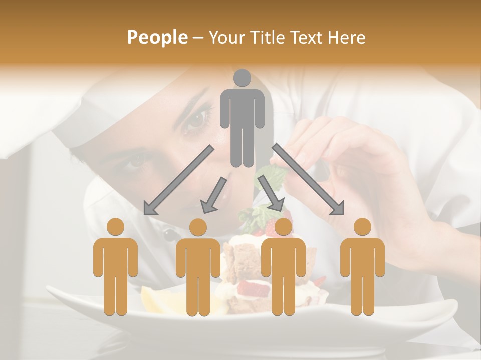 Decoration White Closeup PowerPoint Template