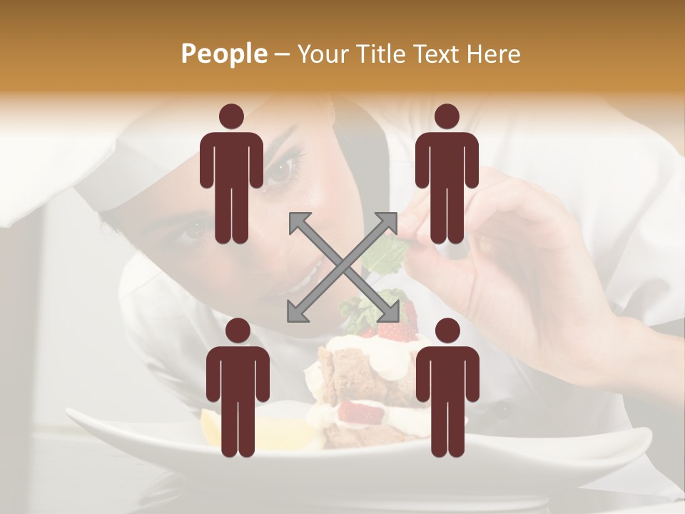 Decoration White Closeup PowerPoint Template