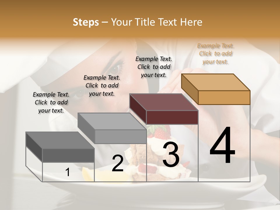 Decoration White Closeup PowerPoint Template