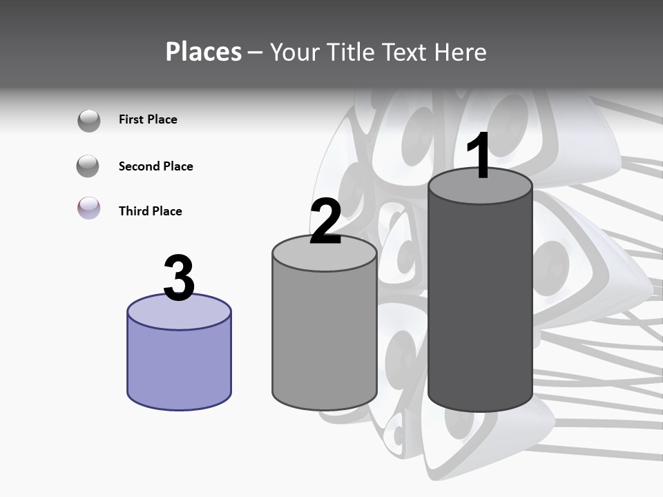 Wire White Contrast PowerPoint Template