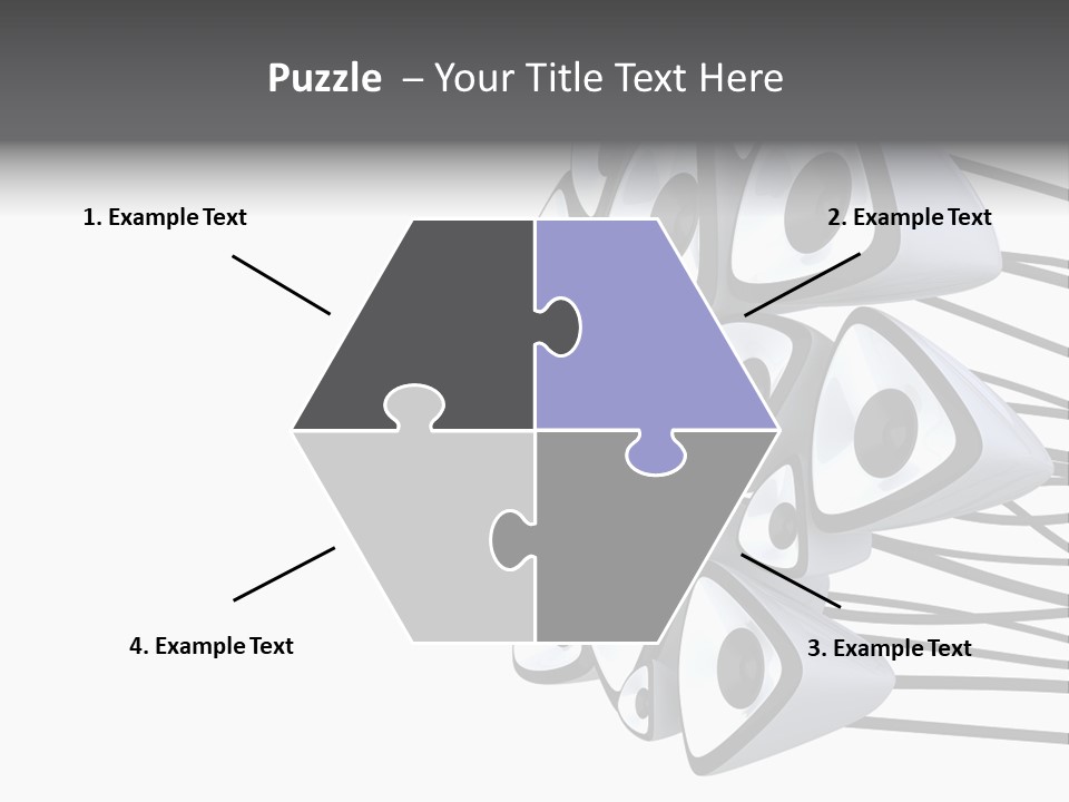 Wire White Contrast PowerPoint Template