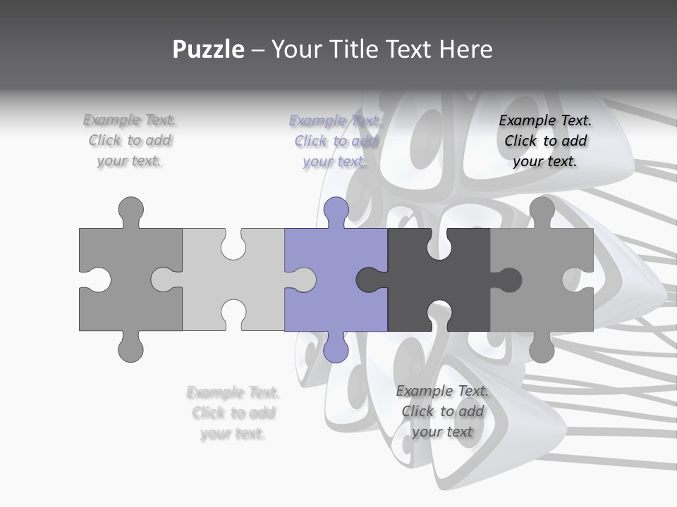 Wire White Contrast PowerPoint Template