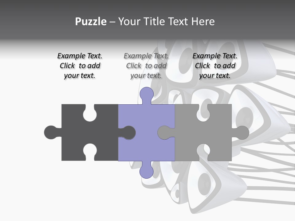 Wire White Contrast PowerPoint Template