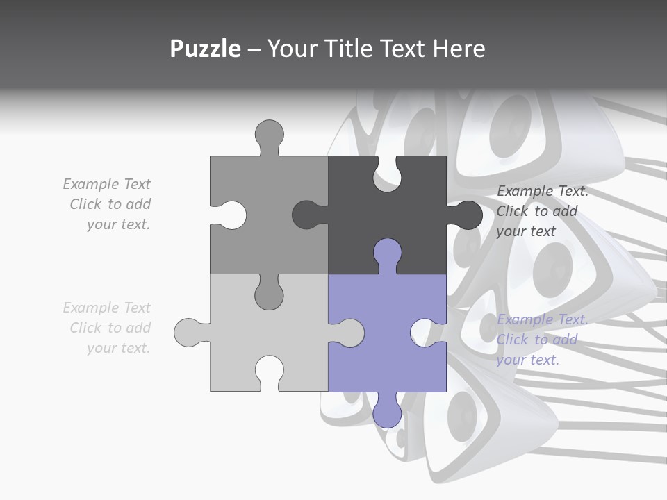 Wire White Contrast PowerPoint Template