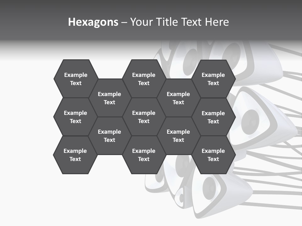 Wire White Contrast PowerPoint Template