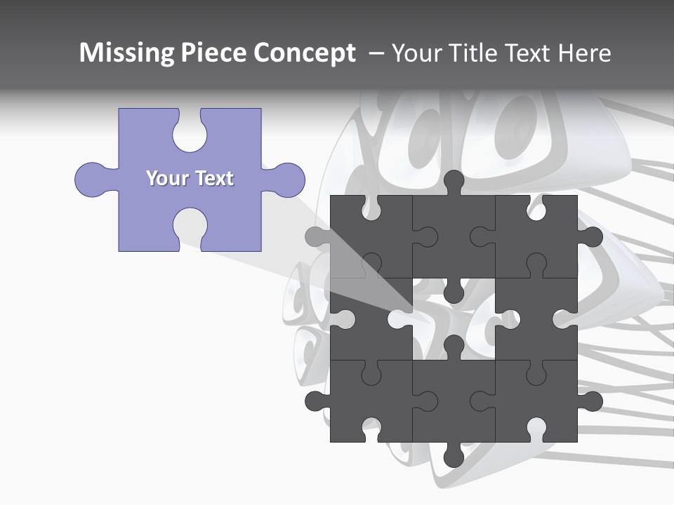 Wire White Contrast PowerPoint Template