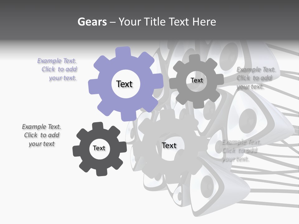 Wire White Contrast PowerPoint Template