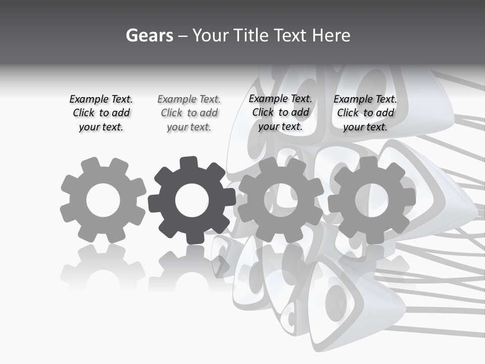 Wire White Contrast PowerPoint Template