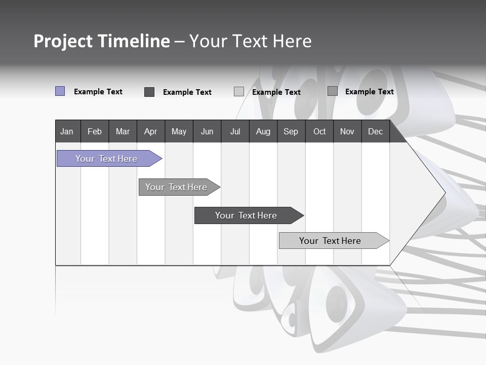 Wire White Contrast PowerPoint Template