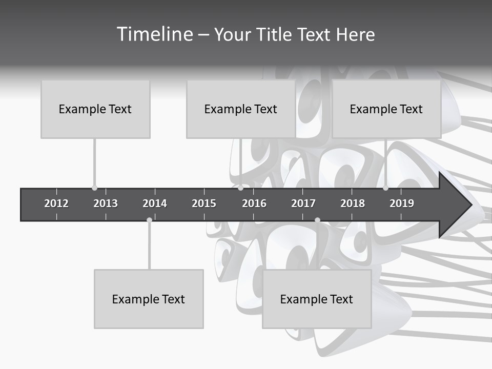 Wire White Contrast PowerPoint Template