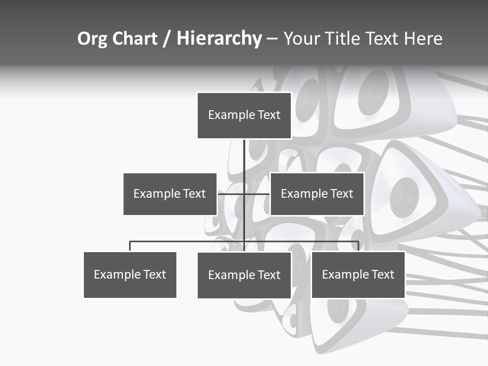 Wire White Contrast PowerPoint Template