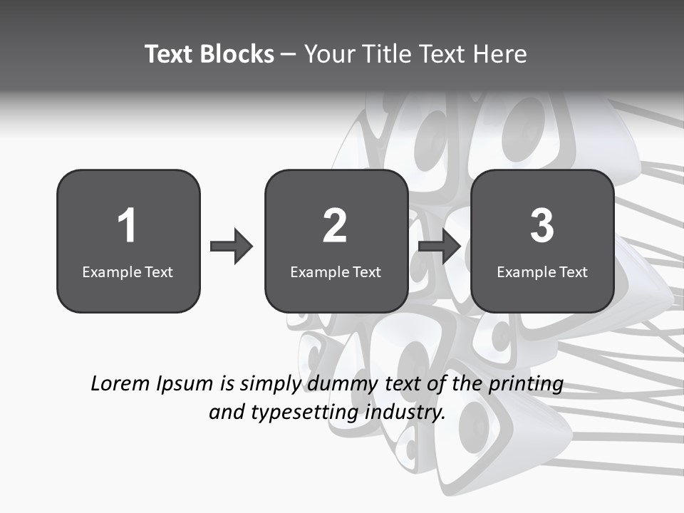 Wire White Contrast PowerPoint Template
