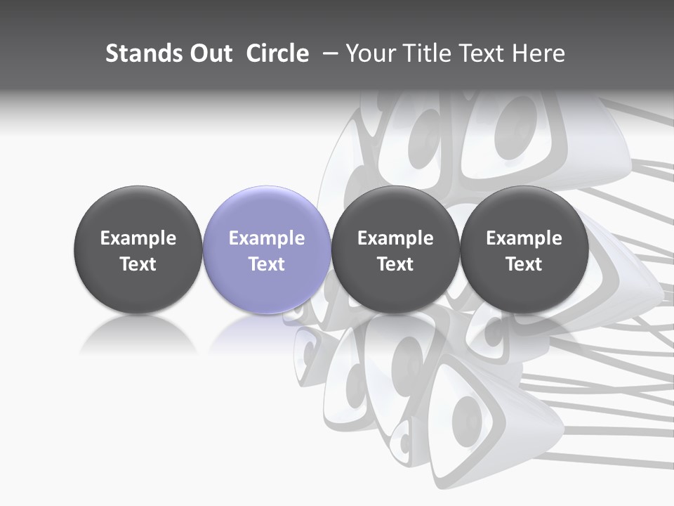 Wire White Contrast PowerPoint Template