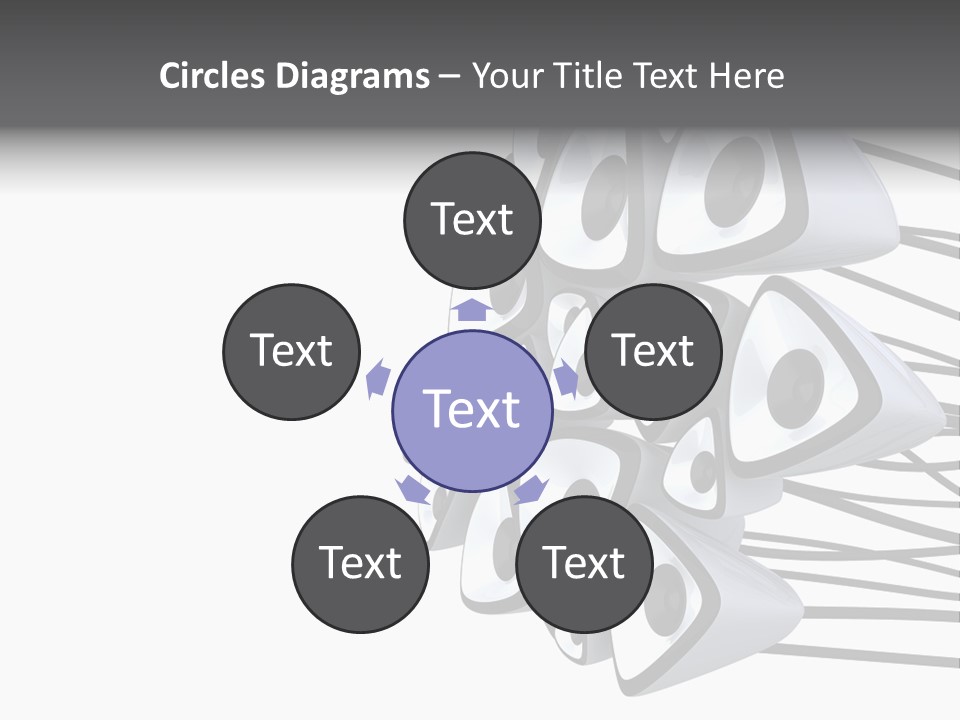 Wire White Contrast PowerPoint Template