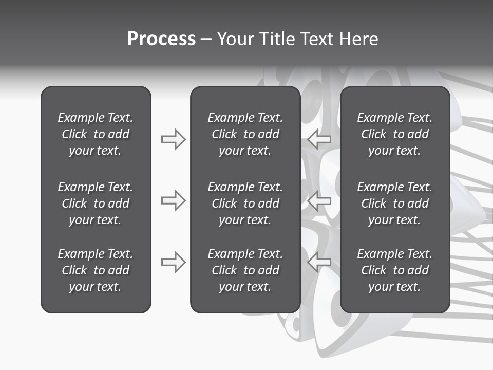 Wire White Contrast PowerPoint Template