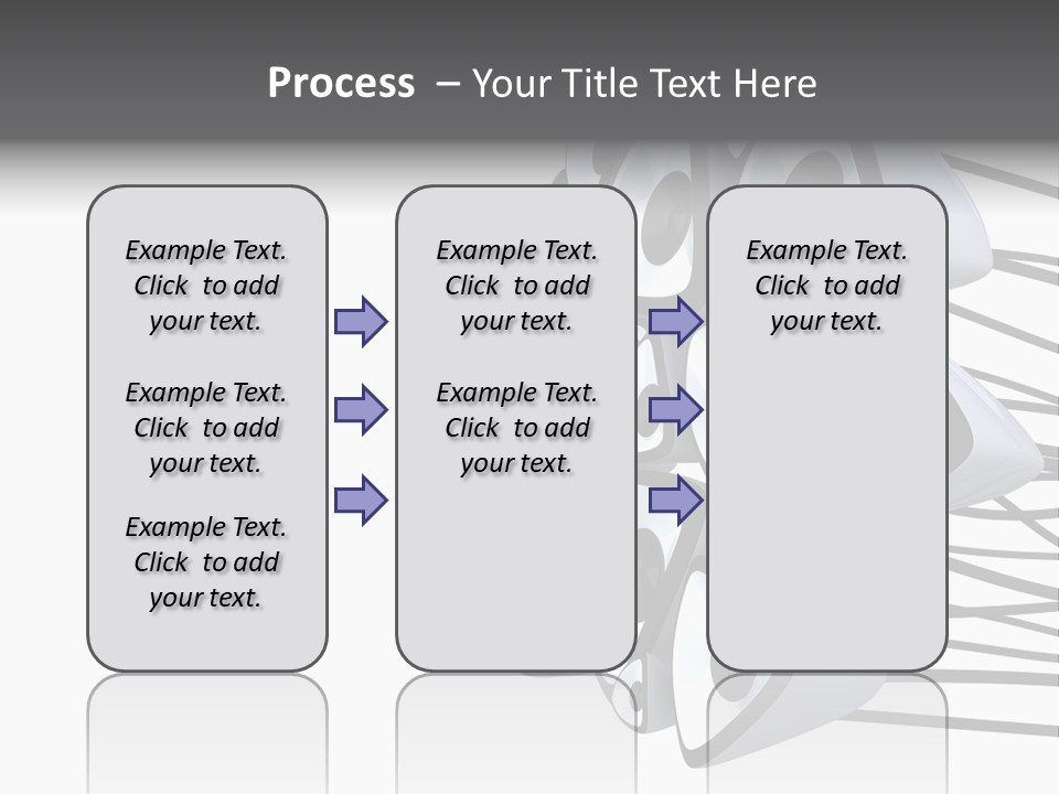 Wire White Contrast PowerPoint Template