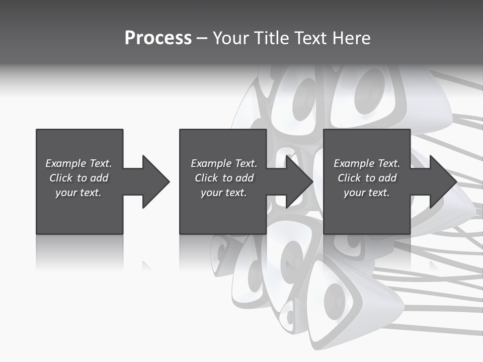 Wire White Contrast PowerPoint Template