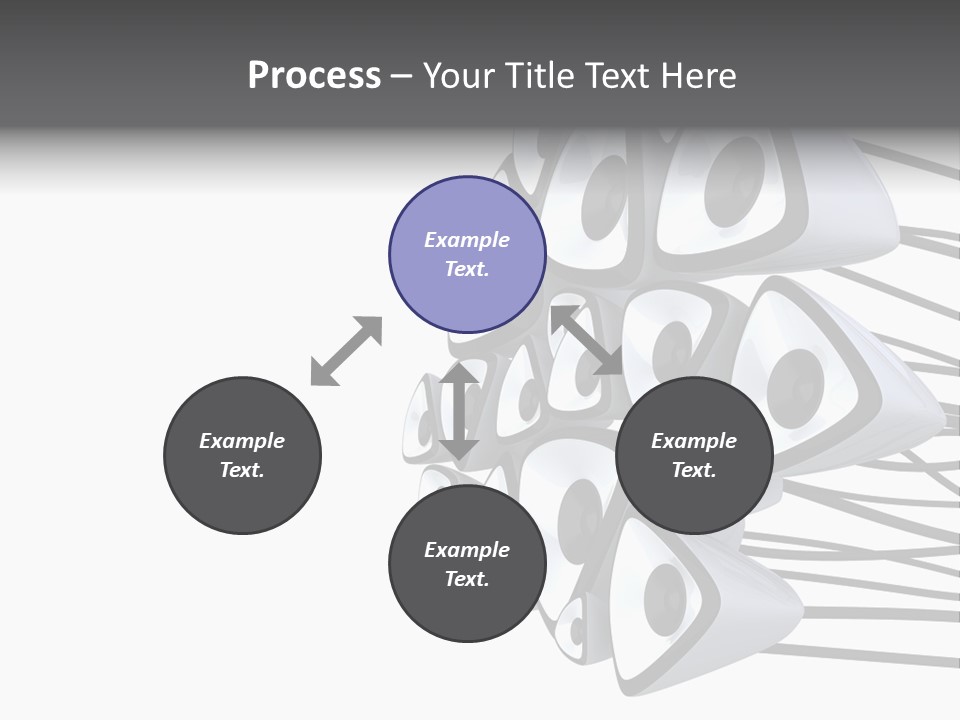 Wire White Contrast PowerPoint Template