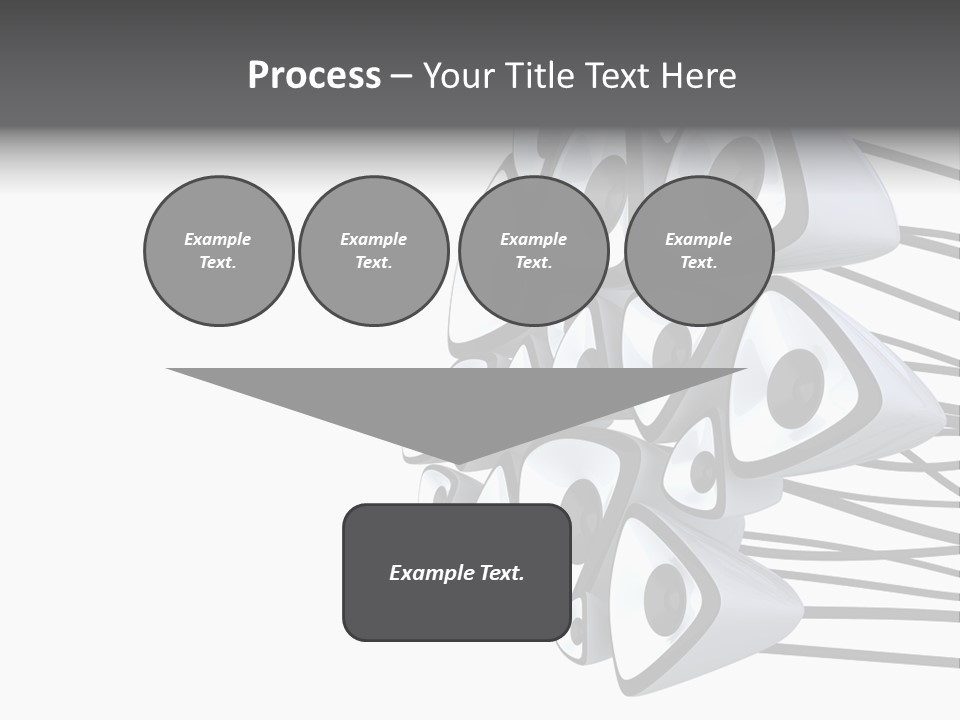 Wire White Contrast PowerPoint Template