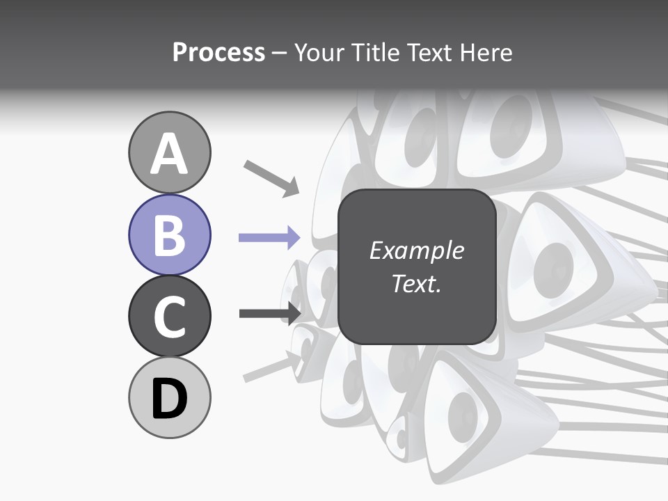 Wire White Contrast PowerPoint Template