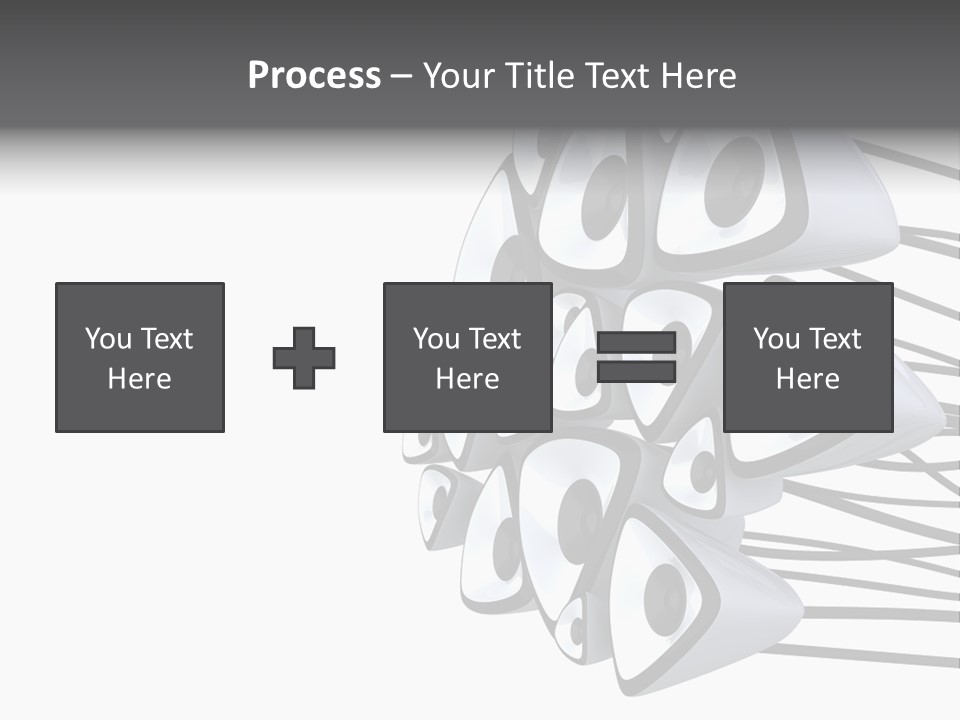 Wire White Contrast PowerPoint Template