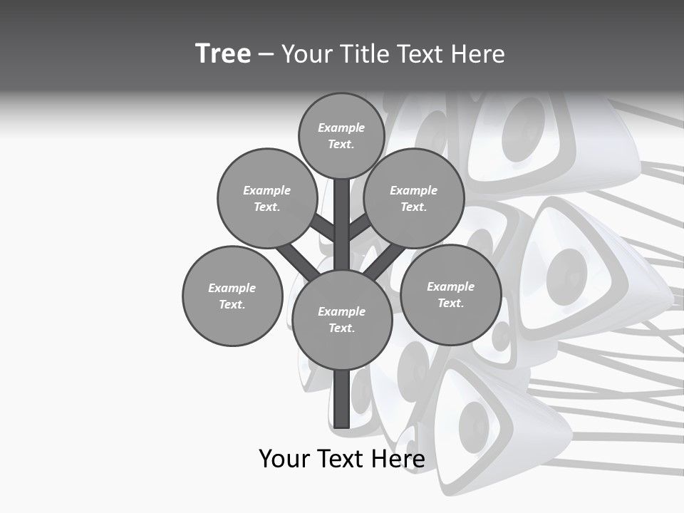 Wire White Contrast PowerPoint Template