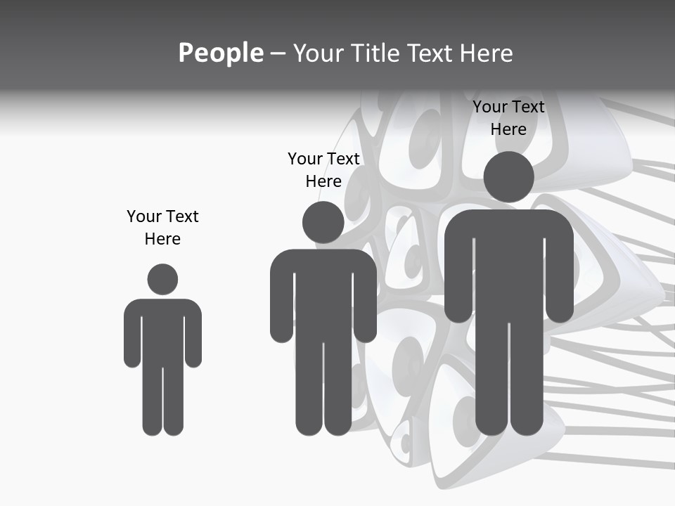 Wire White Contrast PowerPoint Template