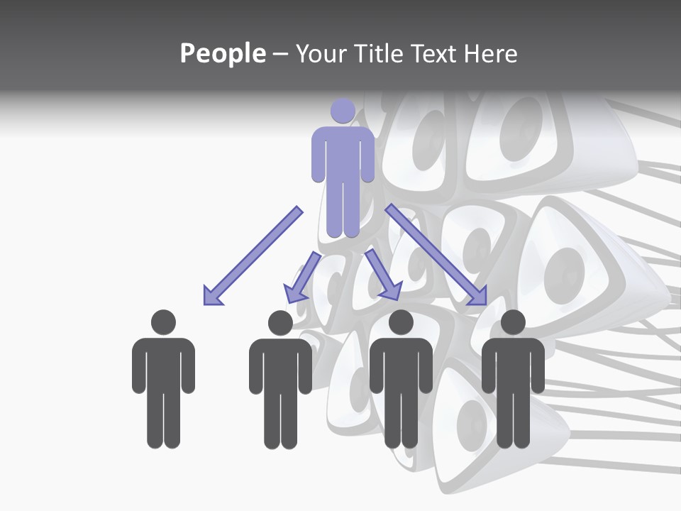 Wire White Contrast PowerPoint Template