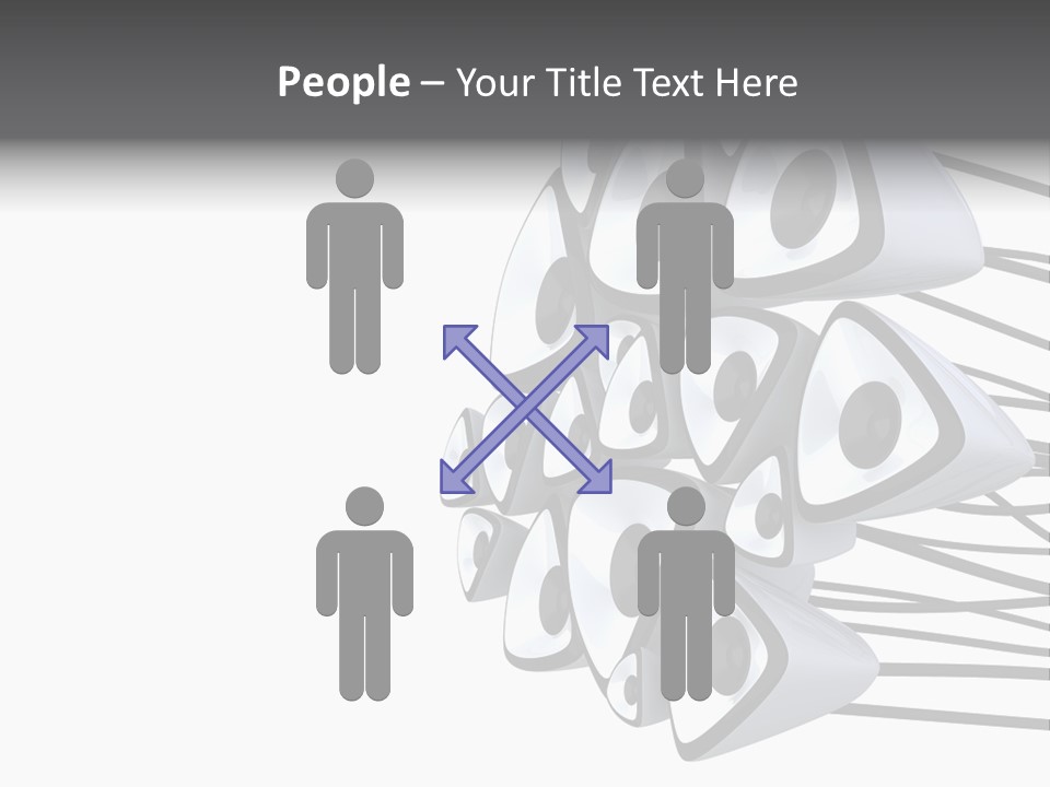 Wire White Contrast PowerPoint Template