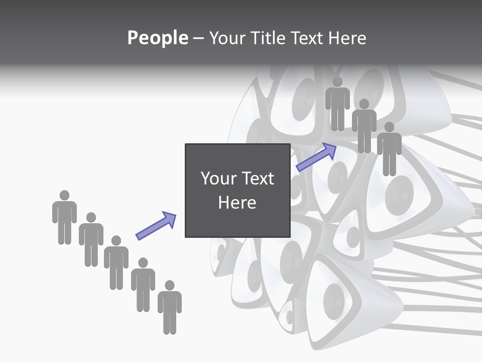 Wire White Contrast PowerPoint Template