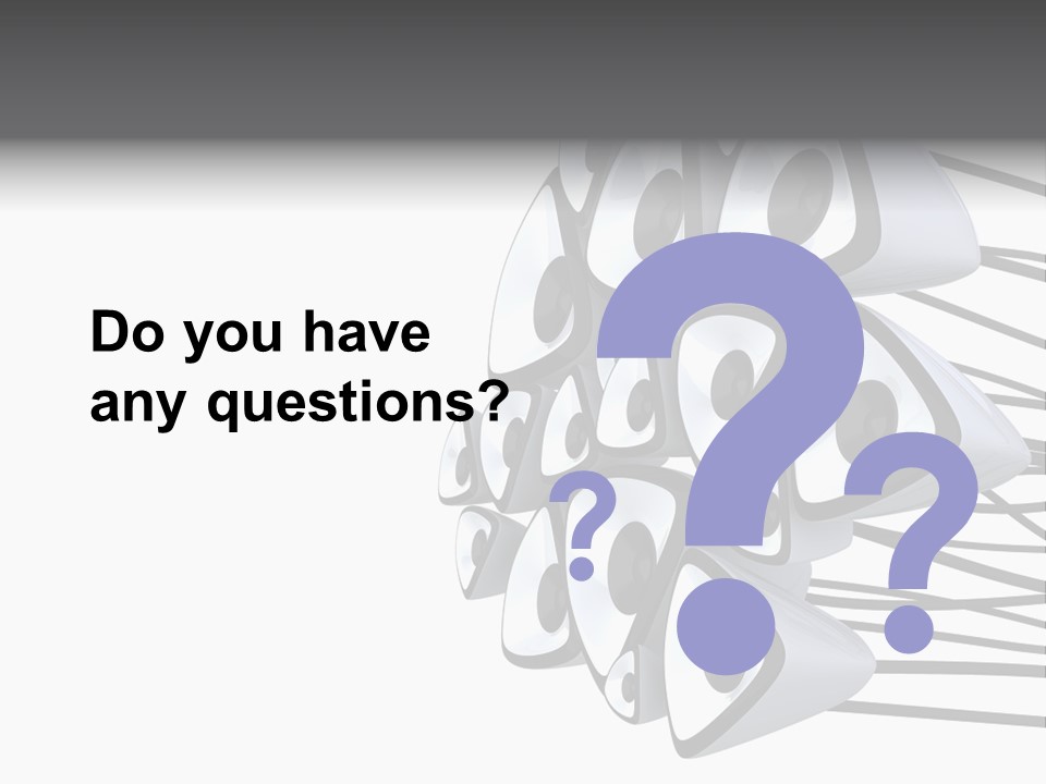 Wire White Contrast PowerPoint Template