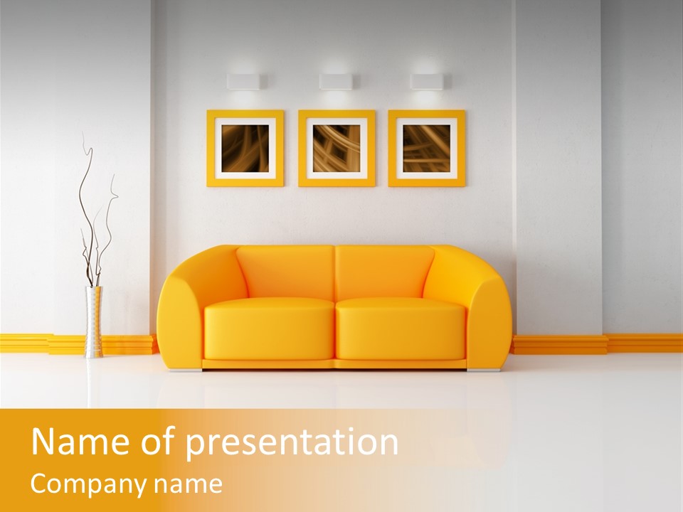 Relax Wall Home PowerPoint Template