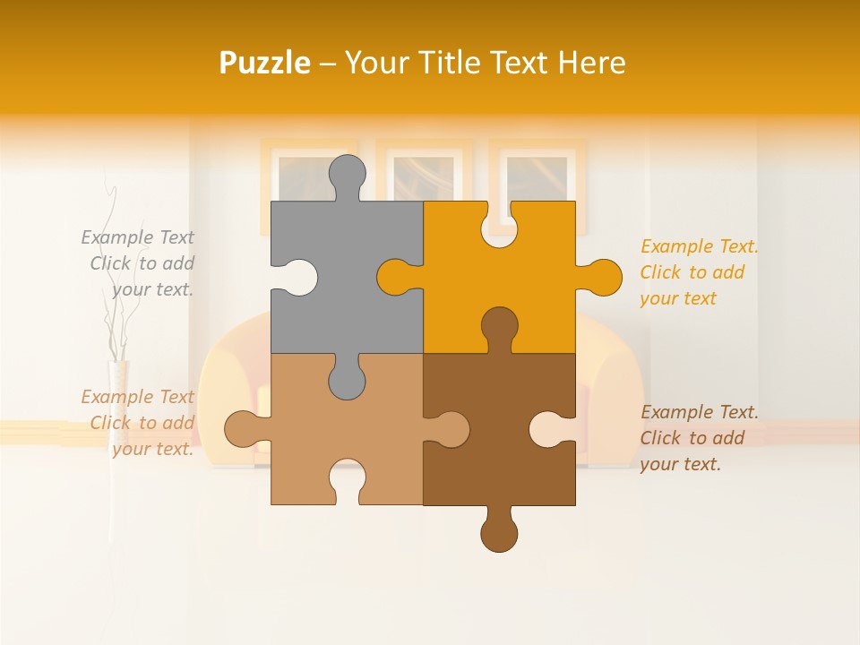 Relax Wall Home PowerPoint Template