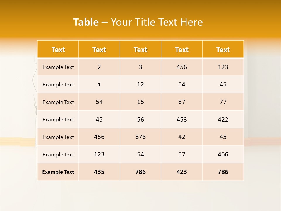 Relax Wall Home PowerPoint Template