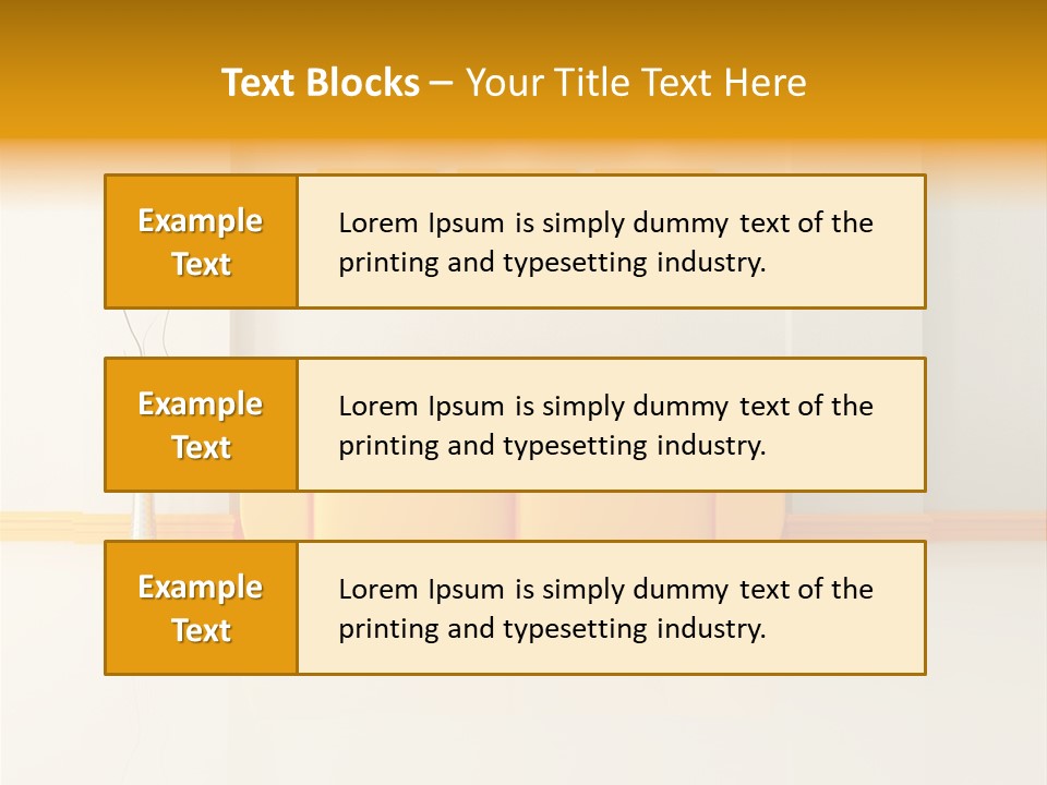 Relax Wall Home PowerPoint Template