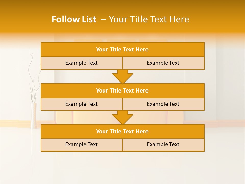Relax Wall Home PowerPoint Template