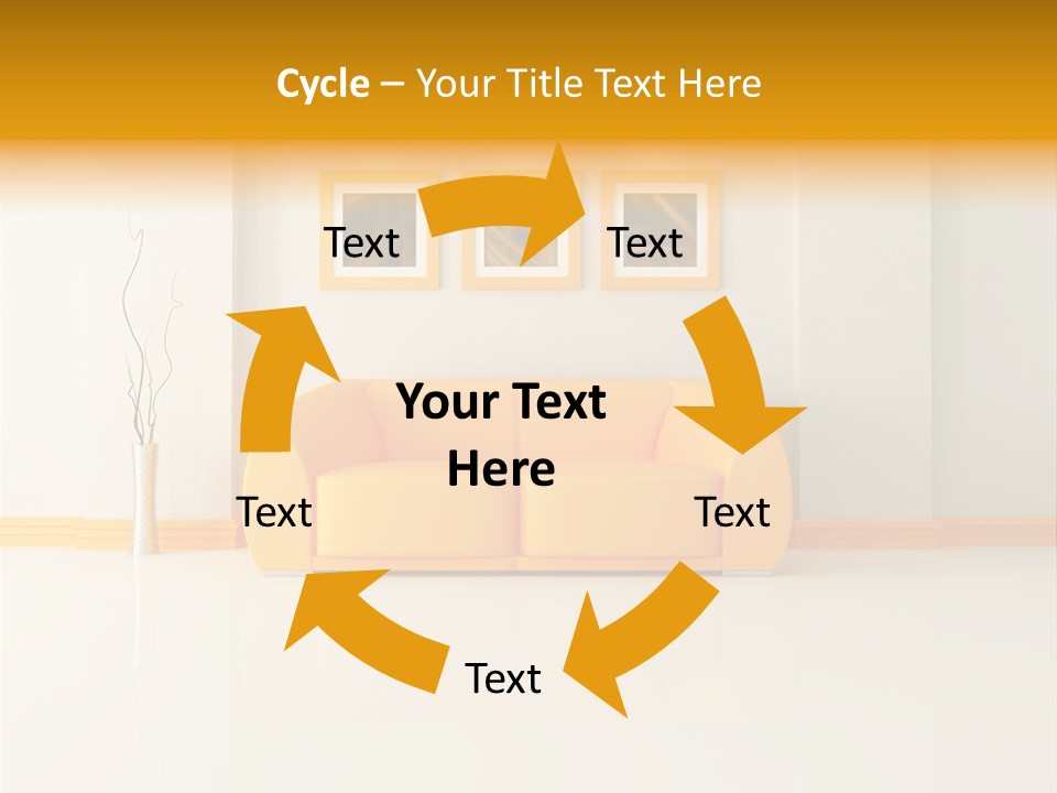 Relax Wall Home PowerPoint Template