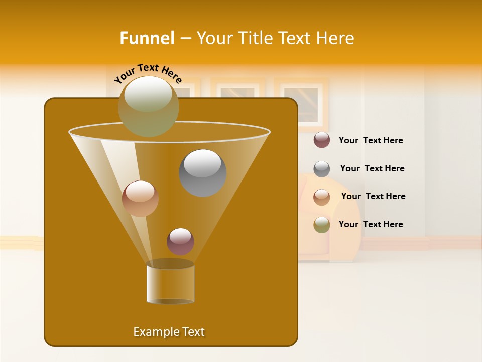 Relax Wall Home PowerPoint Template