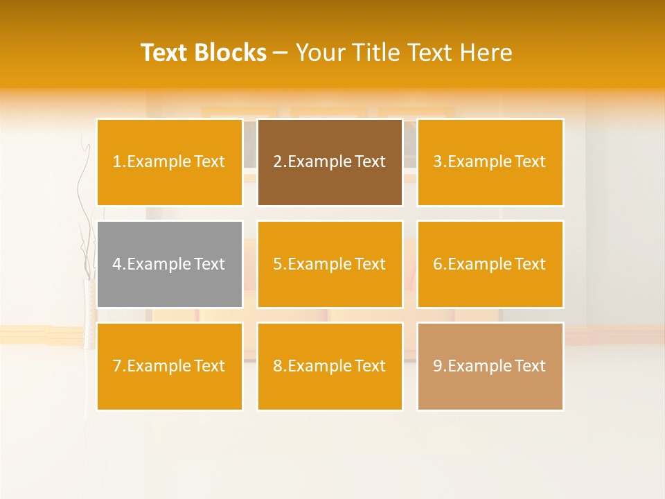 Relax Wall Home PowerPoint Template