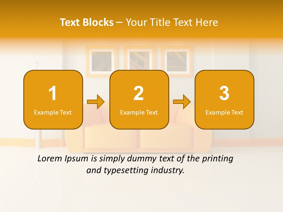 Relax Wall Home PowerPoint Template