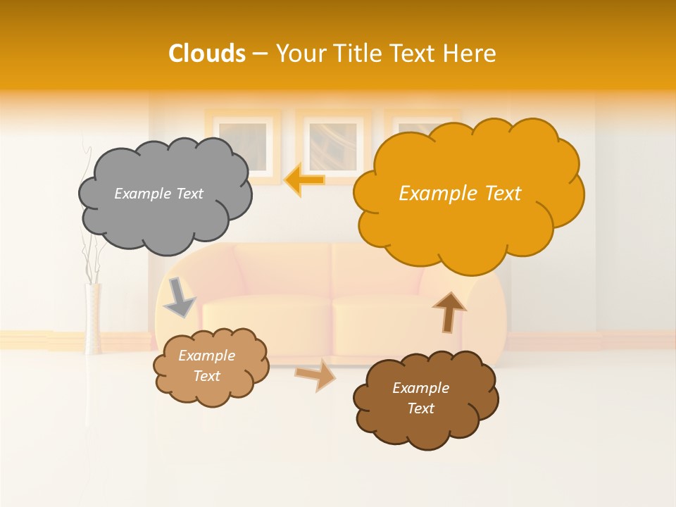 Relax Wall Home PowerPoint Template